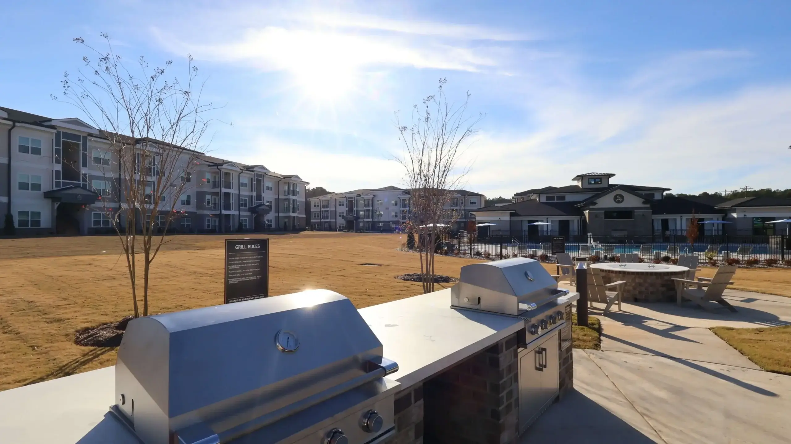 Magnolia Hills - Outside BBQ Area